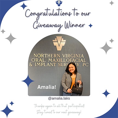 Congratulations to our giveaway winner Amalia